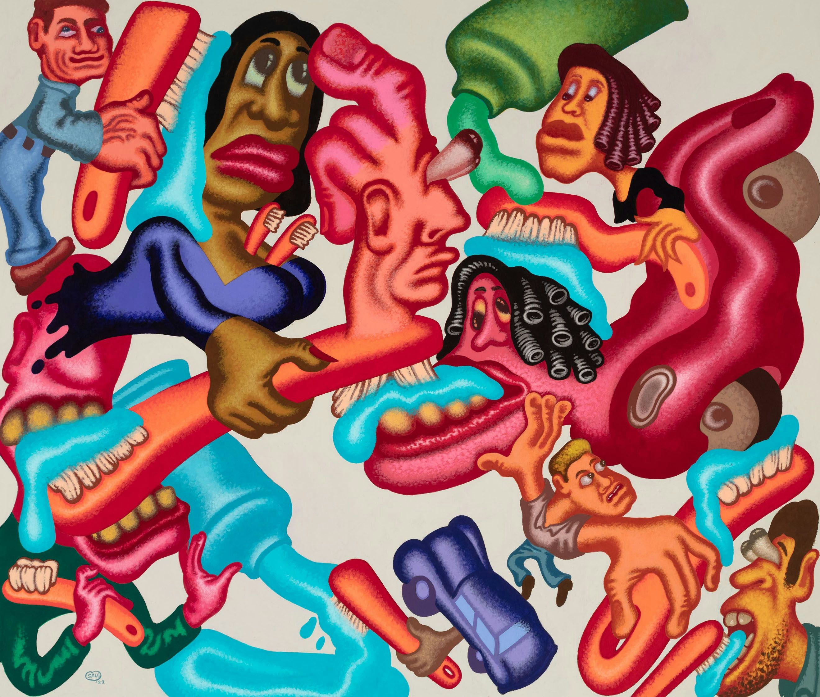 Collective Post - Peter Saul @ Michael Werner (London)