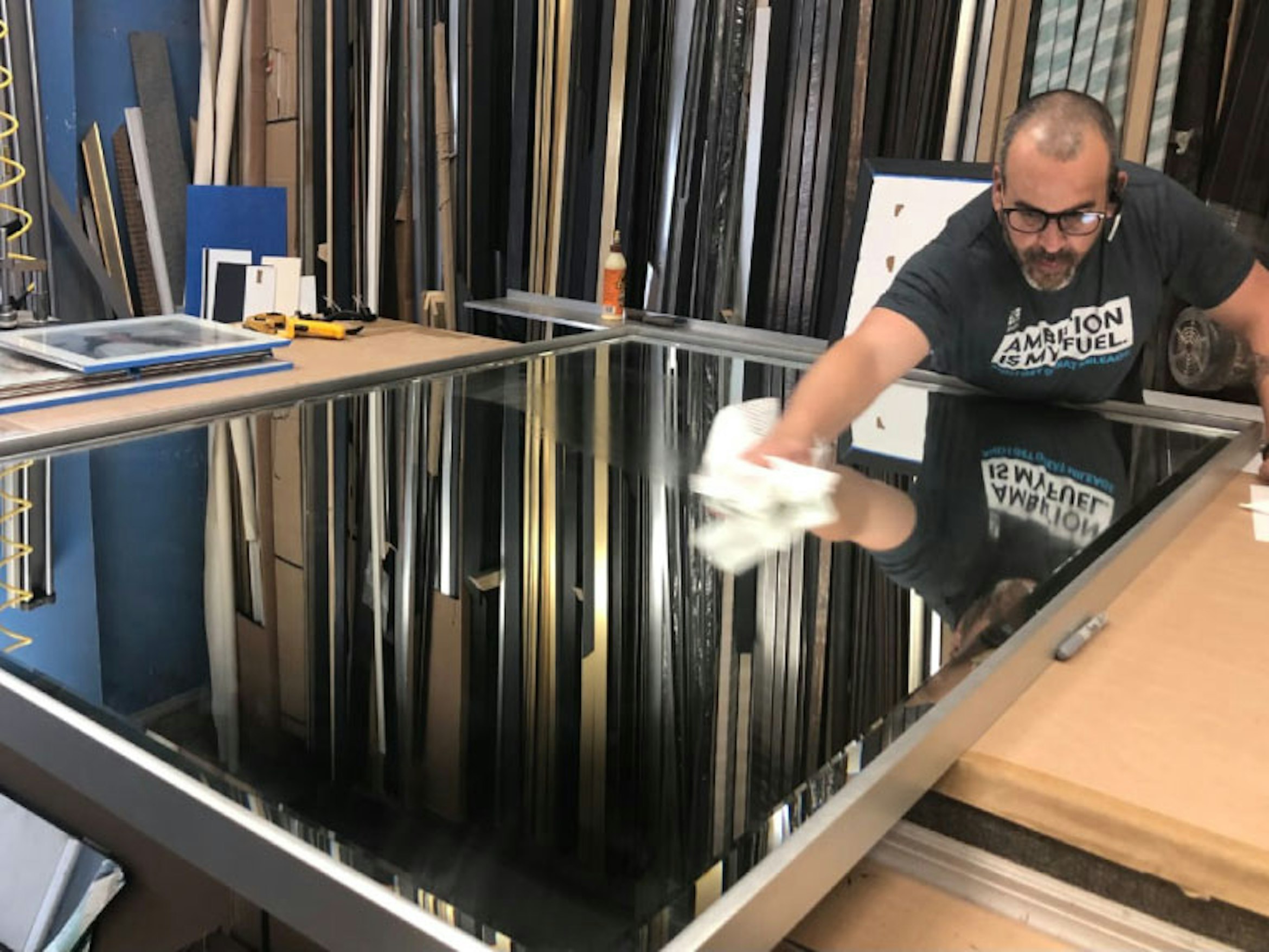 Custom Quality Framing, picture framer in Miami